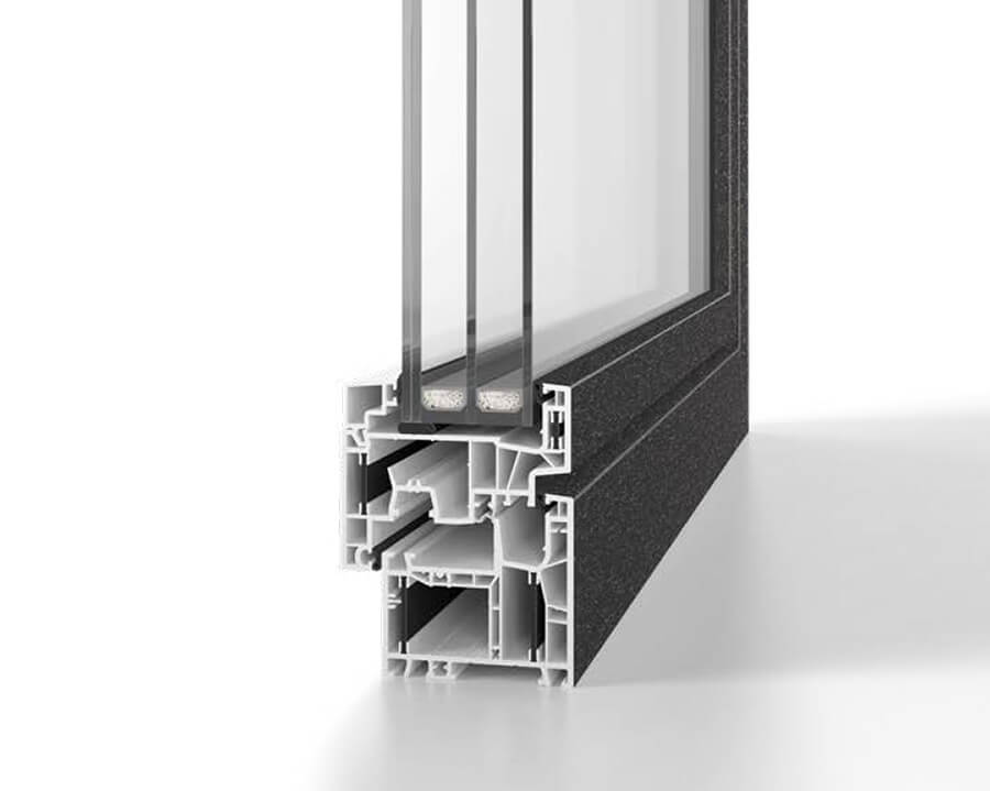 Luxvue Tilt & Turn windows have thermal insulation, highly efficient and sound deadening providing insulation