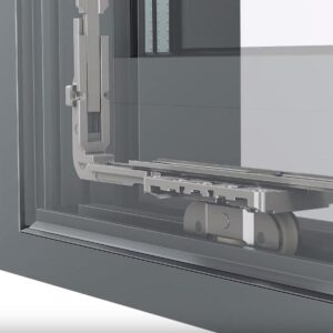 The Luxvue Smart-slide system was developed for smooth and easy operation with our doors and windows.